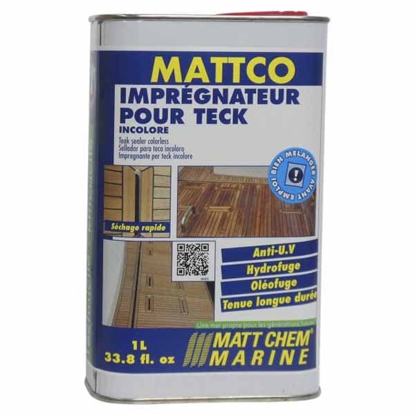 Matt Chem Beskytter Af Teaktræ Mattco 1l