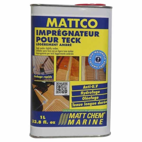 Matt Chem Beskytter Af Teaktræ Mattco 1l