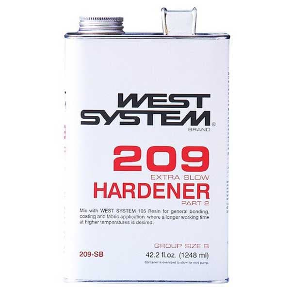 West System 209 Erittäin Hidas Kovetin 1.45kg Kirkas