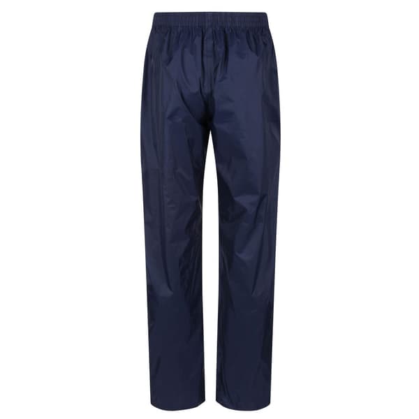 Regatta Great Outdoors Mens Classic Pack It Waterproof Overtrousers Navy L