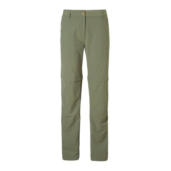 Craghoppers Womens/Ladies NosiLife Zip Off Trousers Soft Moss 20L