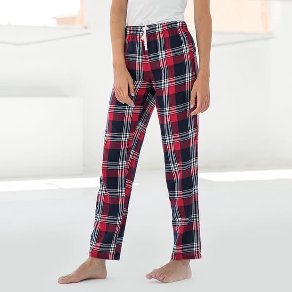 Skinnifit Tartan Lounge Pants för kvinnor och damer