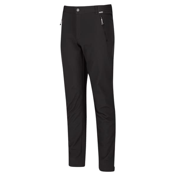 Regatta Great Outdoors Herre Adventure Tech Geo II vindafvisende softshell bukser med korte ben