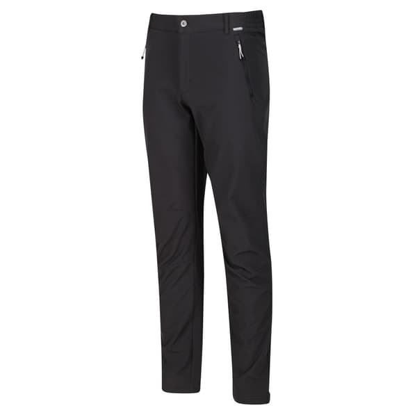 Regatta Great Outdoors Mens Adventure Tech Geo II Wind Resistant Short Leg Softshell Trousers