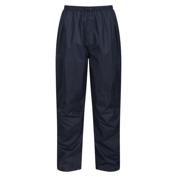 Regatta Mens Linton Overtrousers (Waterproof, Windproof and Breathable) Navy M/R