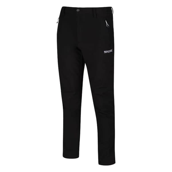Regatta Great Outdoors Mens Adventure Tech Geo II Wind Resistant Long Leg Softshell Trousers
