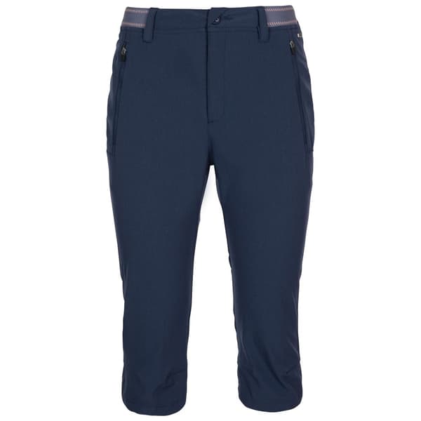 Trespass Womens/Ladies Grateful 3/4 Shorts Navy XL
