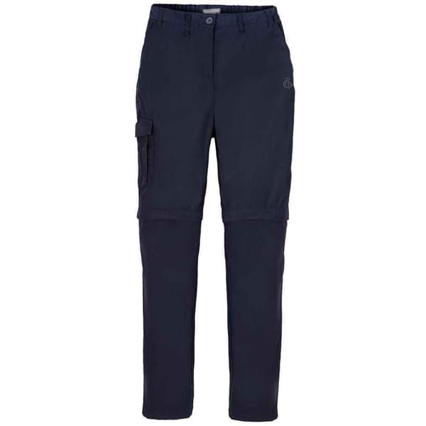 Craghoppers Womens/Ladies Expert Kiwi Convertible Cargo Trousers Dark Navy 20 UK R