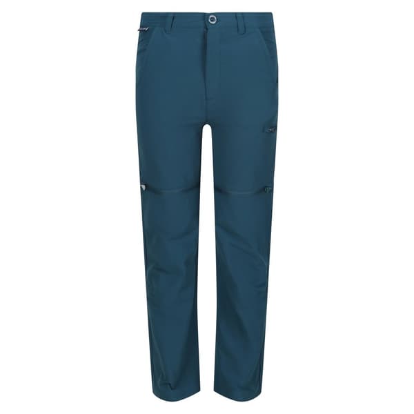 Regatta Barn/Kids Highton Stretch Zip-Off Walking Trousers med dragkedja för barn
