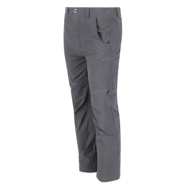 Regatta Barn/Kids Highton Stretch Zip-Off Walking Trousers med dragkedja för barn