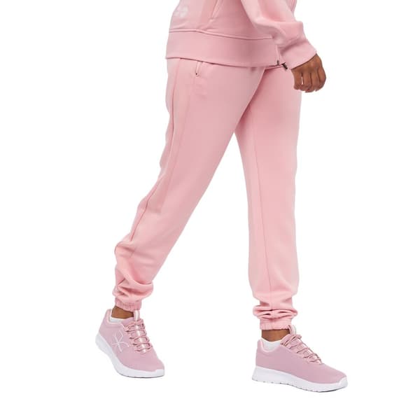 Crosshatch Womens/Ladies Genova Tracksuit Bottoms Pink S