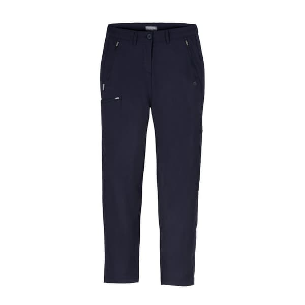 Craghoppers Expert Kiwi Pro Stretch byxor för kvinnor/damer Dark Navy 8 UK L