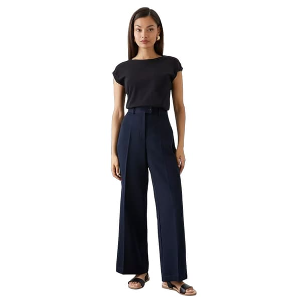 Dorothy Perkins Womens/Ladies High Waist Petite Wide Leg Trousers