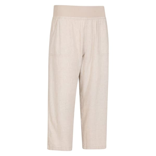 Mountain Warehouse Womens/Ladies Skye Linen Blend Capri