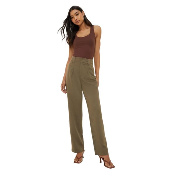 Dorothy Perkins Womens/Ladies Pleat Front Straight Leg Trousers