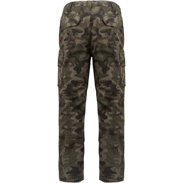 Kariban Mens Twill Camo Cargo Trousers