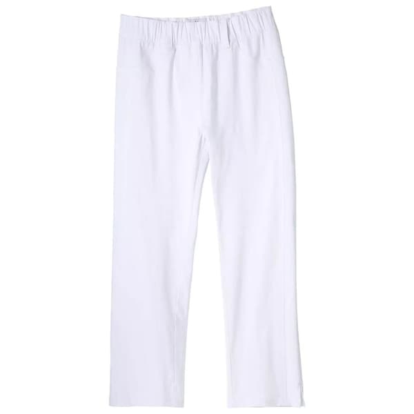 Atlas for Women Womens/Ladies Stretch Cropped Trousers White 20 UK - 22 UK