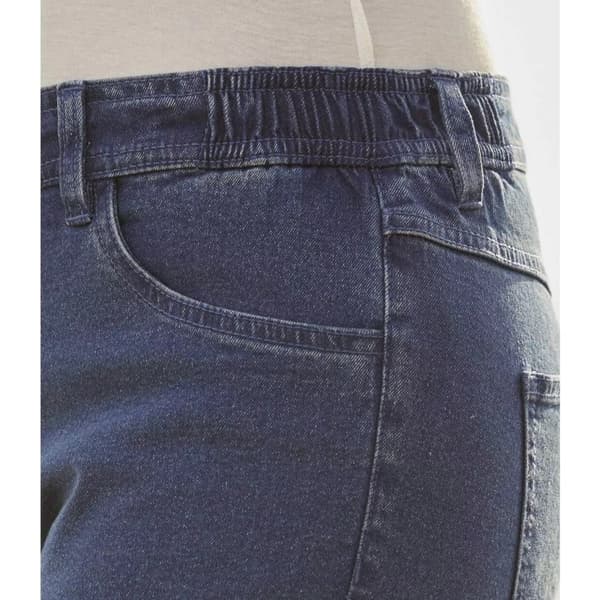 Atlas for Women Womens/Ladies Denim Stretch Cropped Trousers