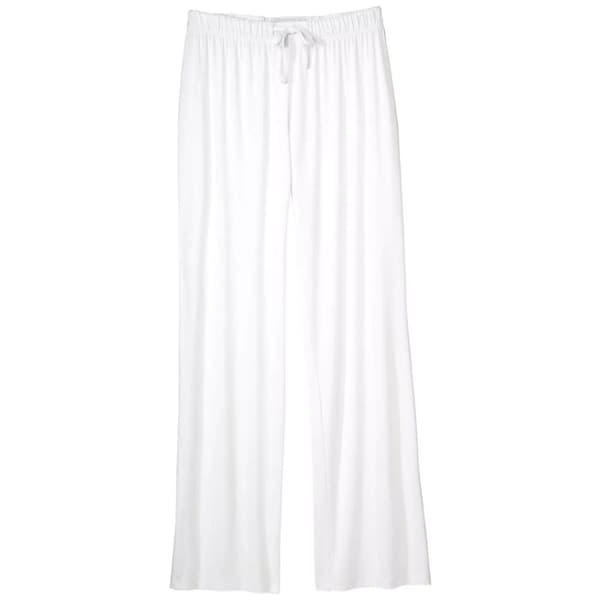 Atlas for Women Womens/Ladies Wide Leg Trousers White 16 UK - 18 UK