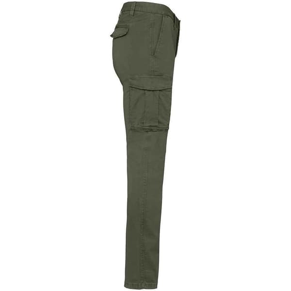 Native Spirit Mens Washed Cargo Trousers