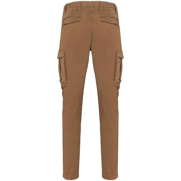 Native Spirit Mens Washed Cargo Trousers