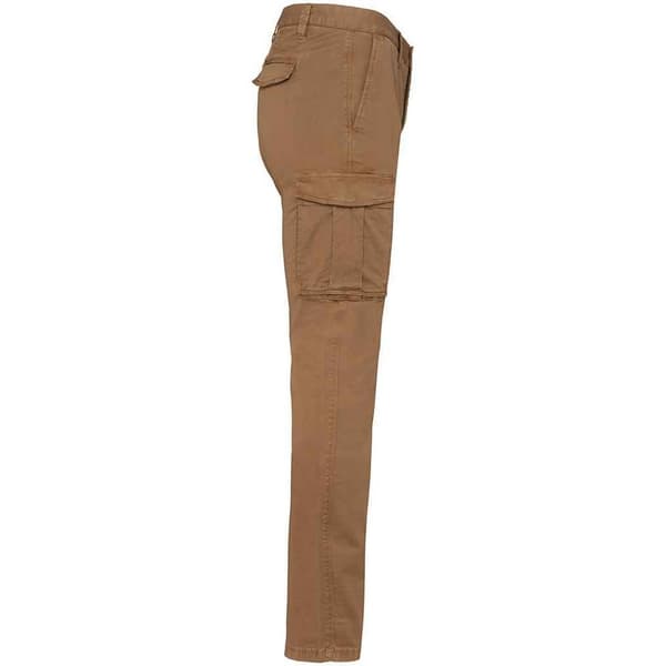 Native Spirit Mens Washed Cargo Trousers