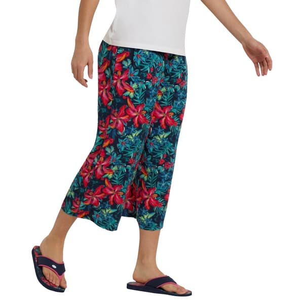 Animal Womens/Ladies Tassia Beach Cropped Trousers Red 6 UK