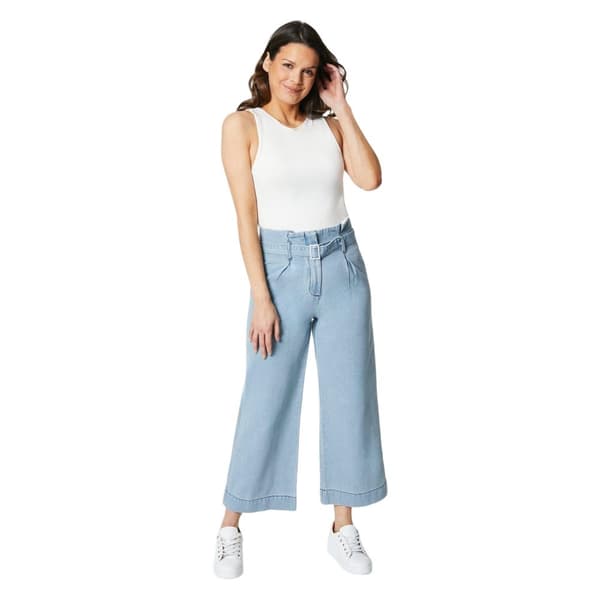 Principles Womens/Ladies Belted Petite Wide Leg Jeans