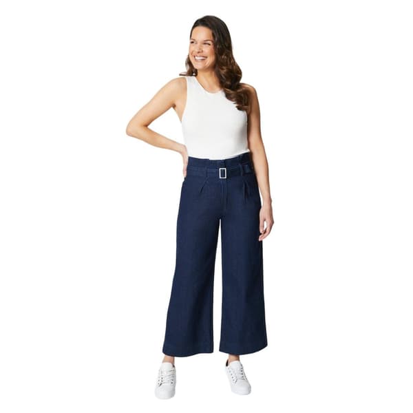 Principles Womens/Ladies Belted Petite Wide Leg Jeans