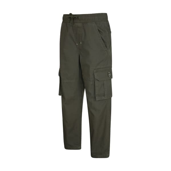 Mountain Warehouse Childrens/Kids Jersey Lined Pull-On Cargo Trousers