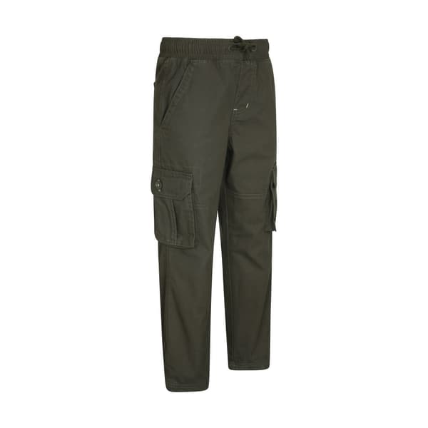 Mountain Warehouse Childrens/Kids Jersey Lined Pull-On Cargo Trousers