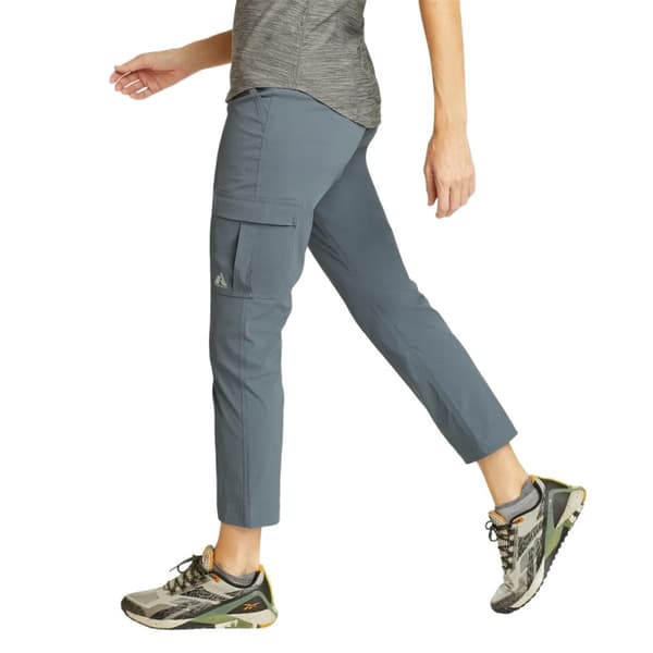 Eddie Bauer Womens/Ladies Guide Ripstop Cropped Ankle Cargo Trousers