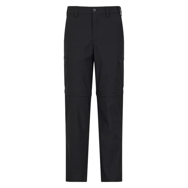 Mountain Warehouse Trek konvertible bukser til mænd Jet Black 36R