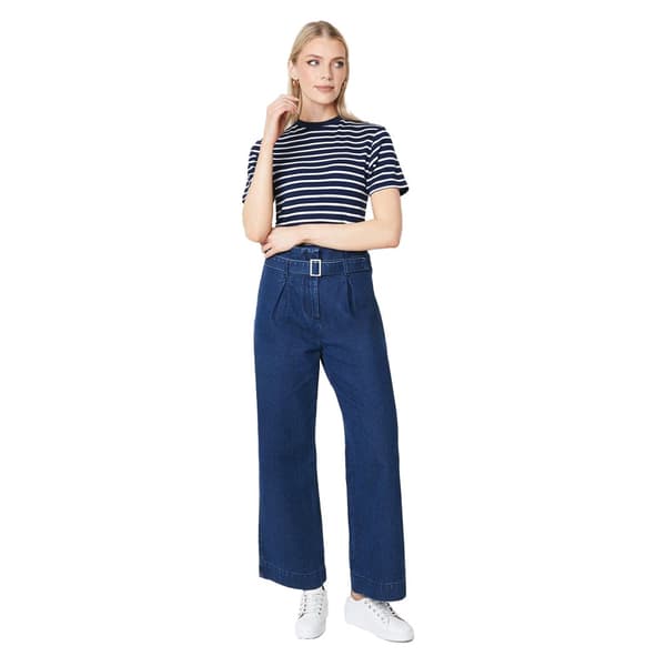 Principles Womens/Ladies Belted Wide Leg Jeans