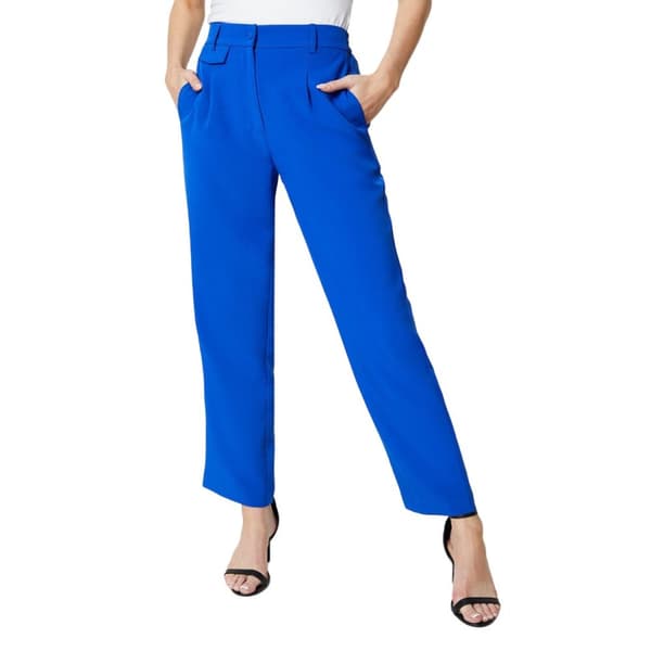 Principles Womens/Ladies Zip Pocket Wide Leg Trousers Cobalt 12 UK
