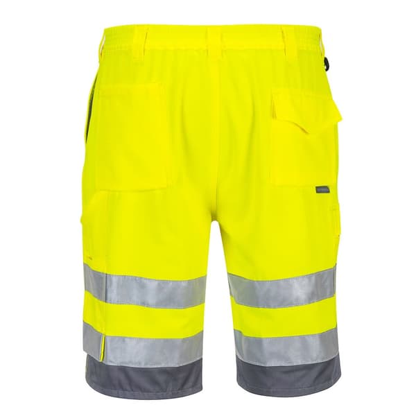 Portwest Kontrastfärgade Hi-Vis-shorts för män