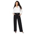 Miniatyrbillede 4 af 4: Dorothy Perkins Womens/Ladies Buckle Detail Straight Leg Trousers