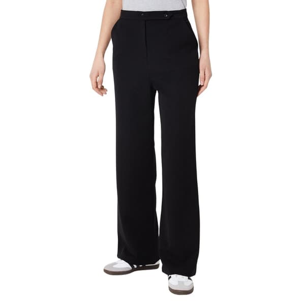 Dorothy Perkins Womens/Ladies Double Button Trousers Black 12 UK