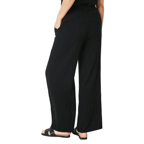 Principles Womens/Ladies Double Gauze Wide Leg Trousers