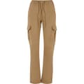 Miniatyrbilde 1 av 2: Urban Classics Womens/Ladies Twill High Waist Cargo Trousers