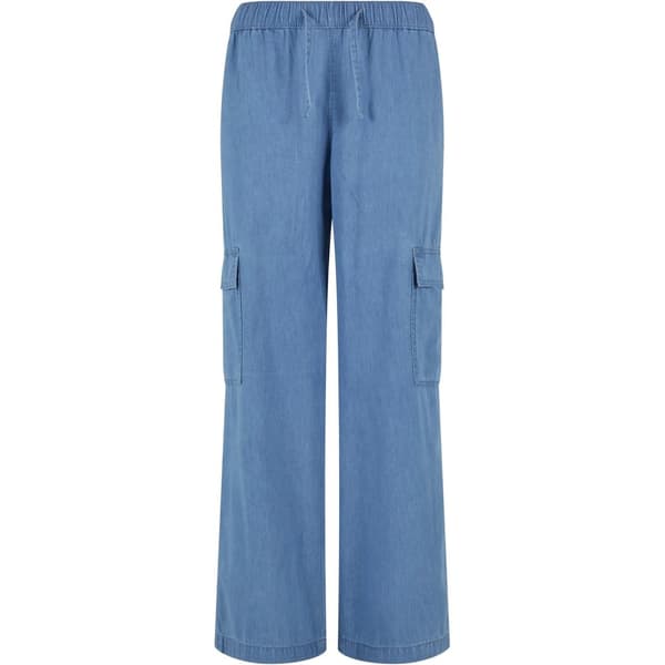 Urban Classics Womens/Ladies Denim Lightweight Cargo Trousers