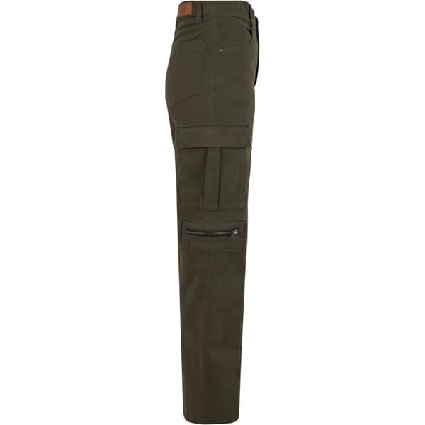 Urban Classics Utility Twill Stretch Loose Cargo-byxor för dam och dam