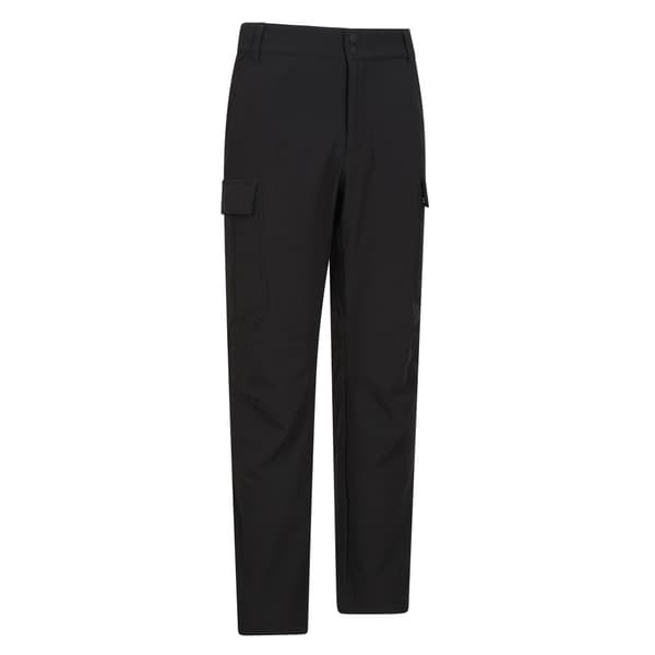 Mountain Warehouse Mens Beacon Softshell Fleece Lined Trousers