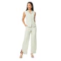 Miniatyrbilde 3 av 3: Principles Womens/Ladies Side Slit Pintuck Straight Leg Trousers