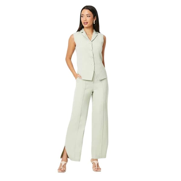 Principles Womens/Ladies Side Slit Pintuck Straight Leg Trousers