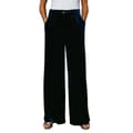 Miniatyrbilde 1 av 3: Principles Womens/Ladies Velvet Wide Leg Trousers