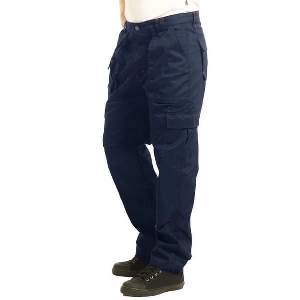 Lee Cooper Mens Multi Pocket Work Trousers