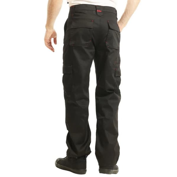 Lee Cooper Mens Multi Pocket Work Trousers