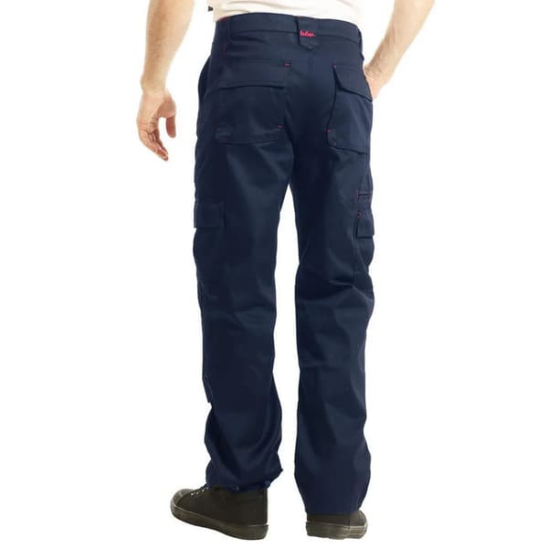 Lee Cooper Mens Multi Pocket Work Trousers