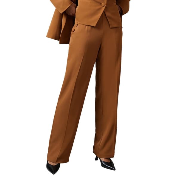Principles Womens/Ladies Button Detail Straight Leg Trousers